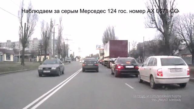 Хам на Мерседесе АХ 0678 СО смотреть онлайн