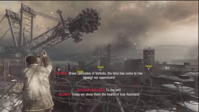 Call Of Duty: Black Ops Campaign Walkthrough Mission 2 Vorkuta Part 1 HD смотреть онлайн