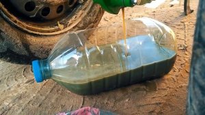 Замена масла в мотоблоке, струшка кпп, тад17