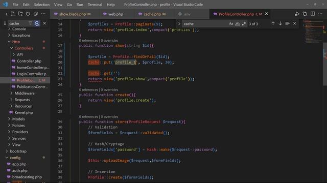67- Cache database laravel darija смотреть онлайн