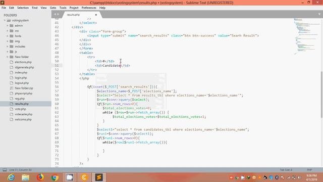 Online Voting System using PHP+SQL in urdu tutorials 034 смотреть онлайн