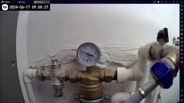 Данные о давлении воды в системе водоснабжения города Минеральные Воды в режиме реального времени