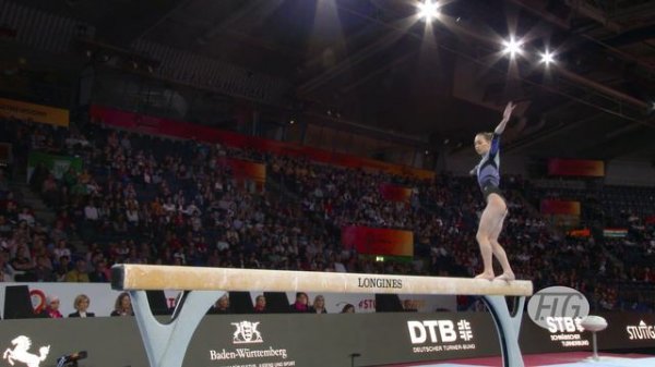 2019 Artistic Worlds, Stuttgart (GER) – Diana VARINSKA (UKR), Qualifications Beam.