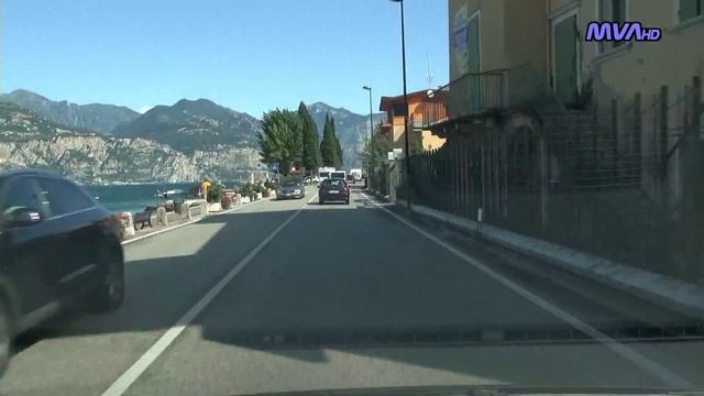 Italy / Italien Fahrt von Garda nach Torbole (Gardasee) смотреть онлайн