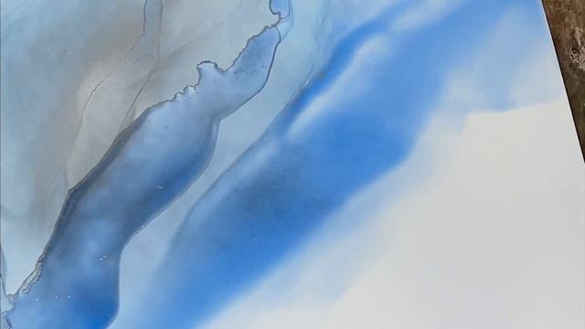 How To Create Ripples With Silver Alcohol Inks смотреть онлайн