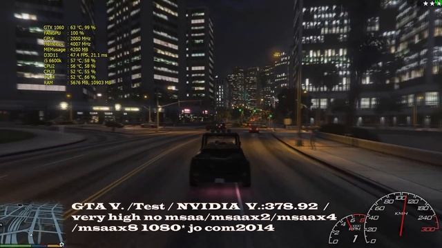 GTA V. /Test NVIDIA V.:378.92 WHQL / very high no msaa/msaax2/msaax4/msaax8 1080* смотреть онлайн
