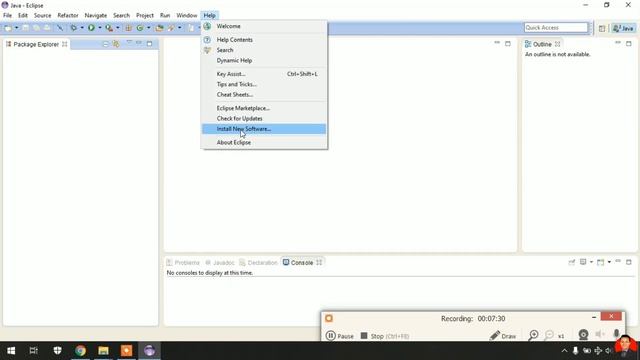#01 Full Tutorial Installasi Eclipse Kepler With JDK ADT and SDK Configuration - Android Programmin смотреть онлайн