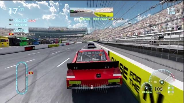 Martinsville Race 6 Gameplay Career Mode Nascar The Game Inside Line смотреть онлайн