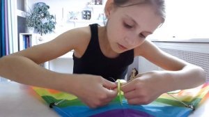 Как собрать воздушного змея