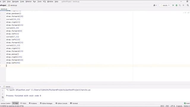 NARUTO’s face using python | LEARN WITH LIKI | #naruto #anime #python смотреть онлайн