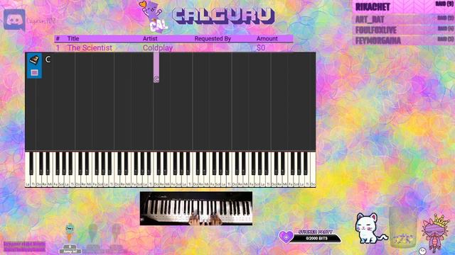 Beginner Piano practice - The scientist смотреть онлайн