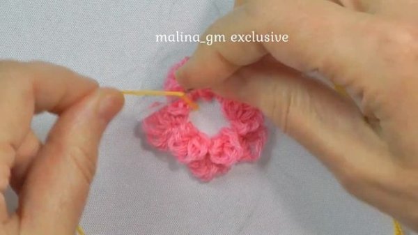 Dimensional Embroidery: Tea Rose || Wool Flower Embroidery