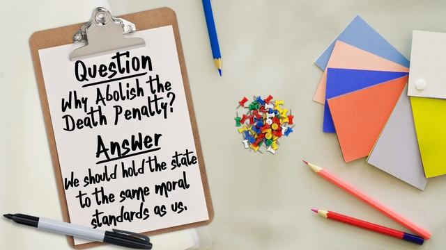 Why Abolish The Death Penalty?