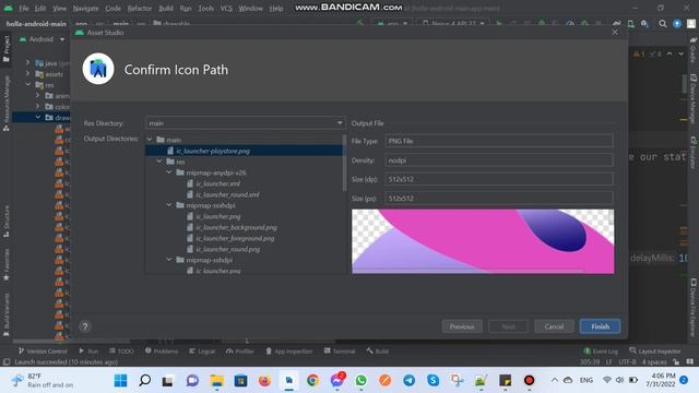 How to Change App Icon in Android Studio | Android Beginner Tutorials| Kotlin App Dev смотреть онлайн