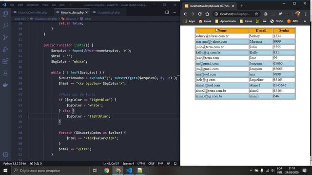 Curso Grátis de Programação Web com PHP 7 - Aula 027 - CRUD Lista Excel смотреть онлайн