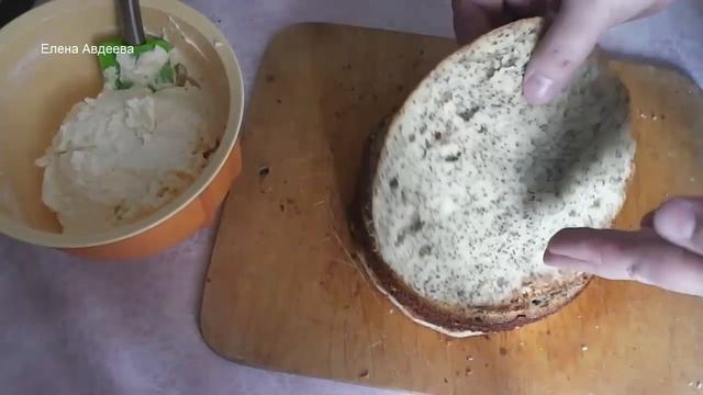 Торт Королевский (орех, мак, изюм)