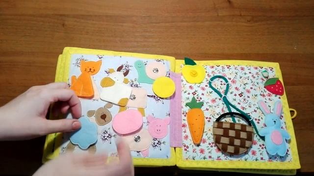 Развивающая книга, QUIET BOOK смотреть онлайн