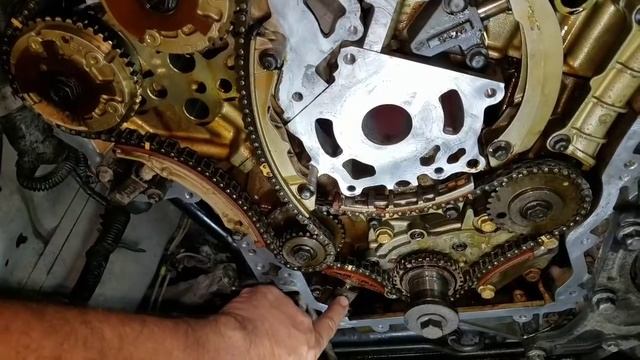 2007 Cadillac CTS 2.8 v6 timing chain kit install, high feature v6, Chevrolet смотреть онлайн