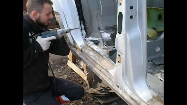 Восстановление кузова Mercedes W140.(разбор донора) смотреть онлайн