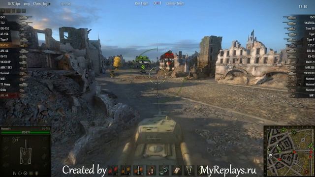 WOT: Ruinberg - SU-152 смотреть онлайн