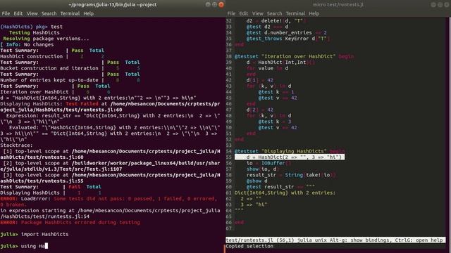 Building a hash map in Julia - Part III смотреть онлайн