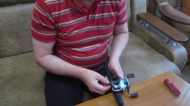 Намотка лески на мультипликаторную катушку. Помошники с Алиэкспресс. смотреть онлайн