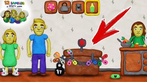 Пластилиновая комната В ГОСТЯХ У FFGTV - ПОЛНОЕ прохождение ЛОГИЧЕСКОЙ мультик игры. видео для детей