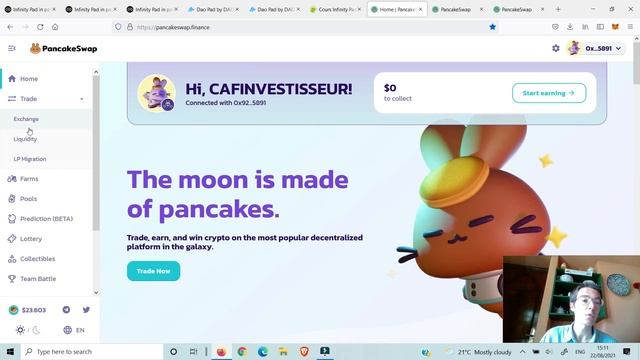 TUTO INFINITY PAD ($IPAD) : DEVENIR MILLIONNAIRE avec la BINANCE SMART CHAIN (BSC) смотреть онлайн