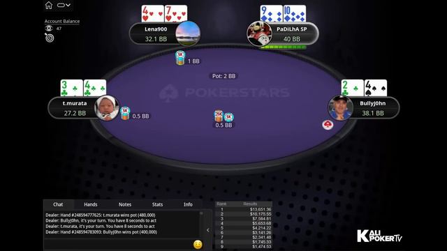 Carnival Series 18-H $320 Lena900 | PaDiLhA SP | BigFudge95 - Final Table Poker Replays смотреть онлайн