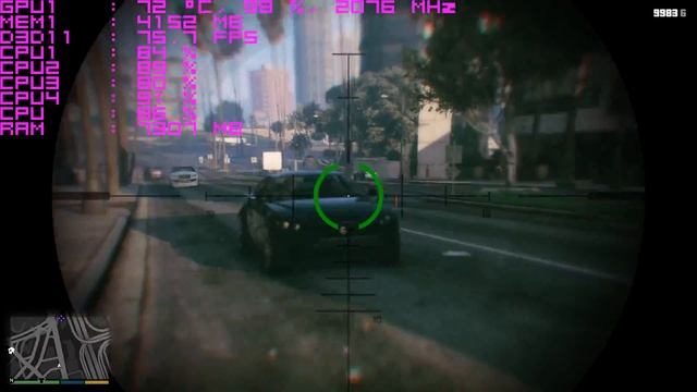 GTA 5 / Grand Theft Auto V | i5 3450 | GTX 1060 6 GB | 1080p Ultra Settings FPS TEST смотреть онлайн