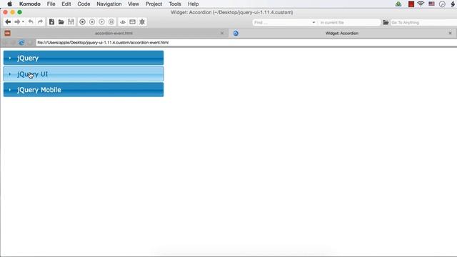 jQueryUI - Widget Accordion 5 - When to HideShow Content Panels смотреть онлайн