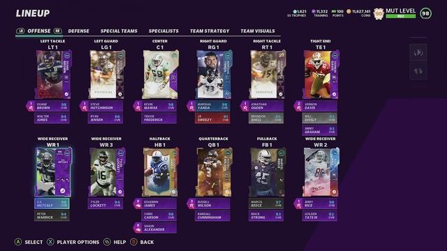 BUILDING THE 1ST 98 OVR SEATTLE SEAHAWKS THEME TEAM EP8 MADDEN 21 ULTIMATE TEAM ABILITIES MUT HEROE смотреть онлайн