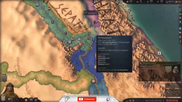 [FR] Crusader Kings 3 - Let's play FR #9 - L'égypte Ancienne | Mods Bronze Age смотреть онлайн