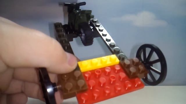 Как сделать прицеп для мотоцикла из лего смотреть онлайн