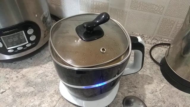 Электрическая кастрюля BRAYER BR2800BK 1.5L | Варка супа смотреть онлайн