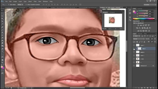 photoshop tutorial_ the most important part !! Smudge Tool смотреть онлайн