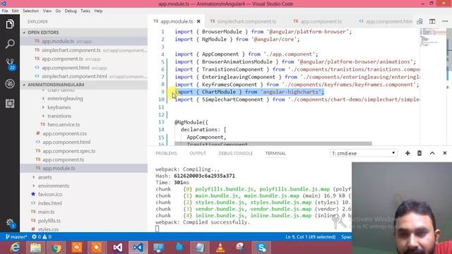 How to use highcharts in Angular 4 смотреть онлайн