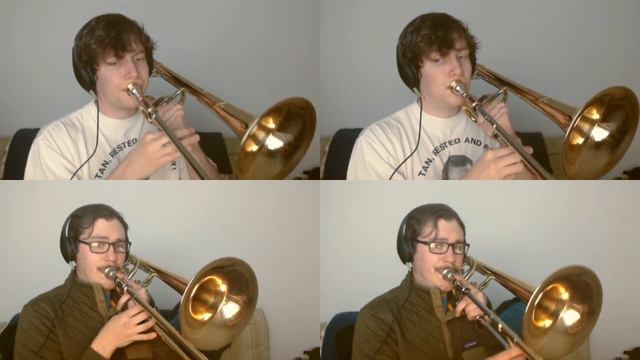 **SUPER TROM BROS ULTIMATE** [SSBU theme for trombone quartet] смотреть онлайн