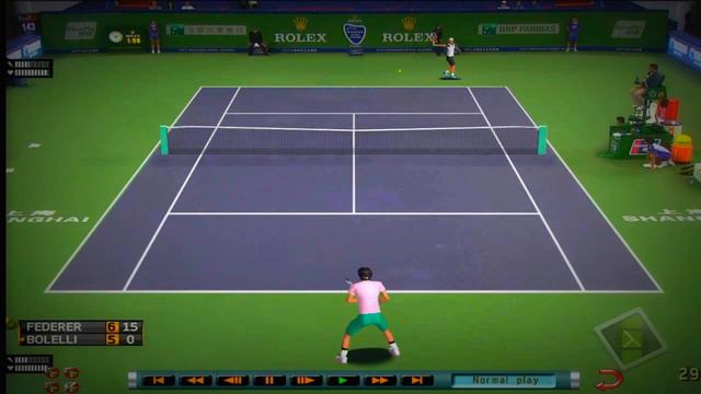 Federer VS Bolelli - Tennis_Elbow_Hot_Shot_Rally смотреть онлайн