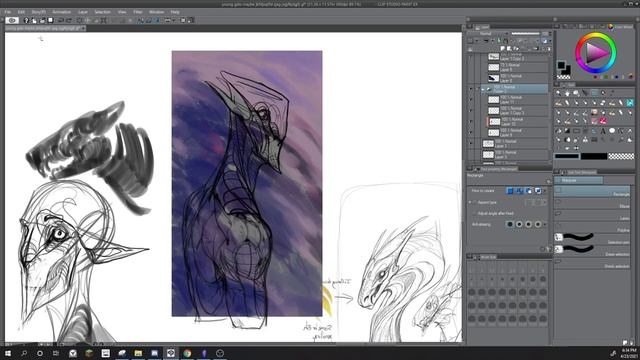 clip studio paint - how to copy a folder and all layers to a new file смотреть онлайн
