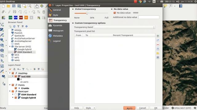 QGIS heatmap instructions смотреть онлайн