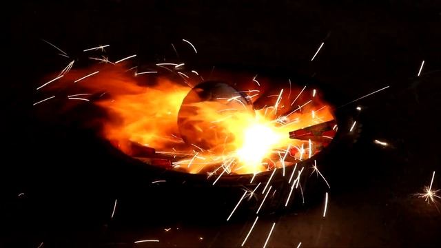 EXPERIMENT: Volcano Fireworks VS Soccer Ball смотреть онлайн