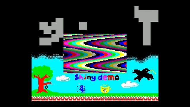 Shiny Demo (pentagon fix)-Gasman/Hooy-Program [#zx spectrum] смотреть онлайн