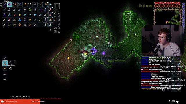 INSANE EXPERT DESTROYER CHEESE - Terraria Viewer Server Day 9 смотреть онлайн