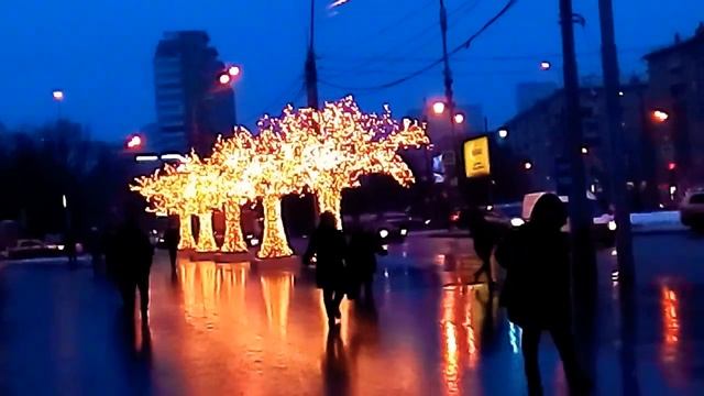 Зимняя СКАЗКА: Райские кущи вечерней МОСКВЫ!!! смотреть онлайн