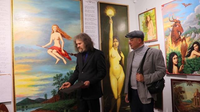 №1#Дмитрий_Лагун Открытие выставки картин НЮ ! #Криворожский Пиросамани 28 02 2020г смотреть онлайн