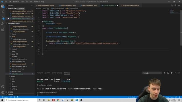SERVICE TYPESCRIPT - Corso Angular #10 | Vita Da Founder смотреть онлайн