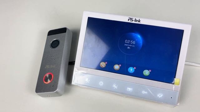 FullHD видеодомофон Ps-Link PS-729DP-FHD с экраном 7