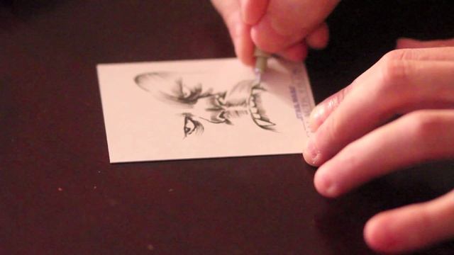 Brent Engstrom Drawing Star Wars Chewbacca Sketch Card смотреть онлайн