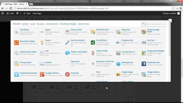 Patti - Create a One-Page Page and Set it as Homepage смотреть онлайн